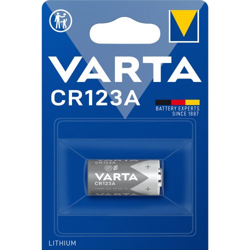 Fotóelem CR 123A 1 db/csomag, Varta