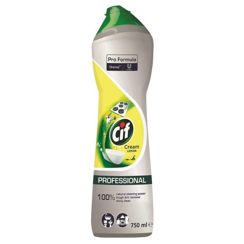 Súrolókrém 750 ml Cif Professional Cream Lemon